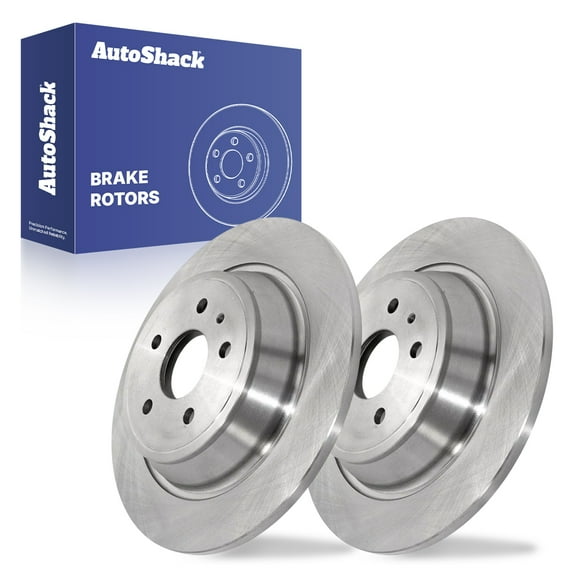 AutoShack Rear Brake Rotors | Replacement For 2013-2020 Ford Fusion 2017-2019 Escape 2013-2016 Lincoln MKZ 2015-2019 MKC 1.5L 2.0L 2.3L 2.5L 3.7L V6 AWD FWD | 2-PC Set