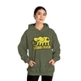 thumbnail image 5 of Never Forget Elephant Hoodie Black Label Skate Board Sweatshirt Yellow - L / Military Green, 5 of 7