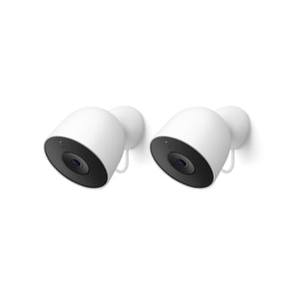 Google Nest Cam 第2世代 ホワイト　２台 Google, Outdoor Cam, 2K Video, Snow, 2 Pack, Wired - Walmart.com