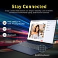 thumbnail image 3 of Lenovo Ideapad 5 16" 2-in-1 Touchscreen Laptop, AMD Ryzen AI 7 350, 16GB RAM, 3TB Storage(2TB SSD+1TB Dock Station), AMD Radeon 860M, Backlit Keyboard, Win 11 Home, Blue, 3 of 9