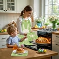 thumbnail image 1 of EGNMCR Easter Decorations Easter Cooking Apron Insulated Mitts Insulated Pads Three Piece Set Suspender Apron Kitchen Cooking Apron BBQ Apron Holiday Decorative Sleeveless Apron Polyester Apron, 1 of 6
