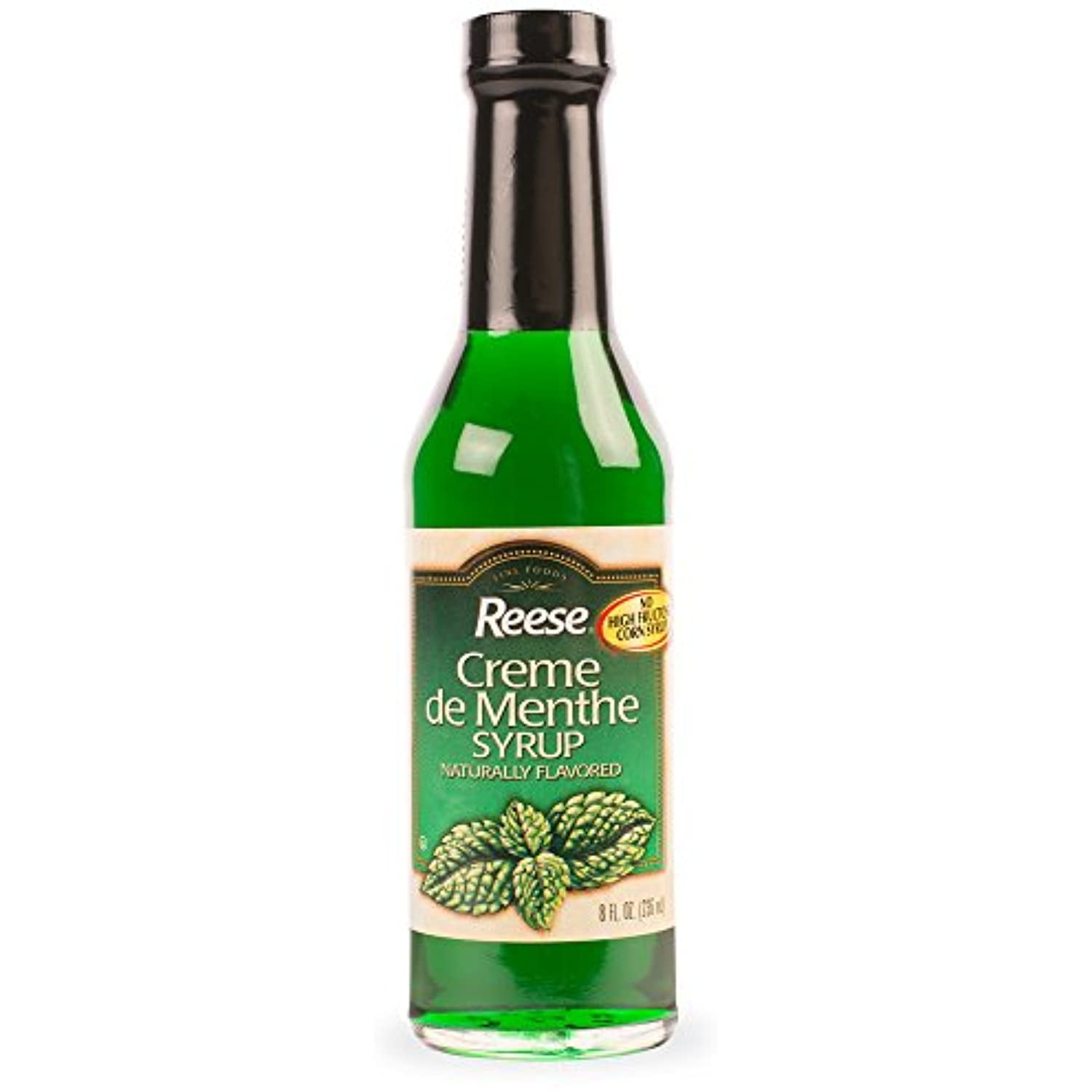 Reese Syrup, Cream De Menthe, 8-Ounce