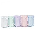 thumbnail image 2 of Bolsa de almacenamiento de regalo portátil para exteriores, color blanco, con cordón, de PU, impermeable, universal, para cámara, bolsillo con cordón, 2 of 5