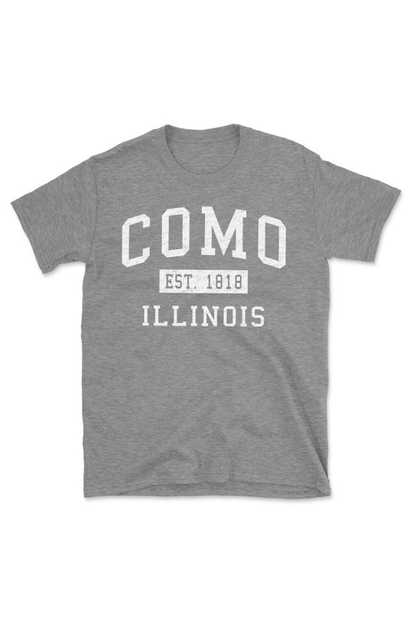 Como Illinois Classic Established Men's Cotton T-Shirt