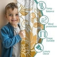 thumbnail image 3 of Blackout Kids Curtains,Pioneer Flower Floral Print Pattern Childrens Insulated Curtains Set Of 2,Bedroom Essentials,Toddler Room Decor 42"x54", 3 of 5
