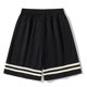 thumbnail image 4 of pstuiky Pantalones cortos para hombre, Pantalones cortos casuales cómodos de moda para hombre, de color liso, con cintura elástica regular, para playa Pantalones cortos de golf, 4 of 4