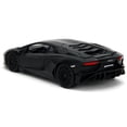 thumbnail image 5 of Shaw's Lamborghini Aventador Matt Black "Furious 7" (2015) Movie "Fast & Furious" Series 1/24 Diecast Model Car by Jada, 5 of 5