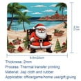 thumbnail image 5 of Santa Claus Square Desk Mat Gaming Mouse Pad, 8.3x9.8 Inch Non-Slip Rubber Bottom Printed Design - Suitable for Office and Gaming, 5 of 6