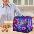 thumbnail image 2 of TSOVTHRID Flame Butterfly Daisy Pattern Stand Mixer Cover Galaxy Print Waterproof Cover for Kitchen Aid Mixer Stain Resistant Kitchen Appliance Dust Cover Compatible with 6-8 Quart Stand Mixer,L, 2 of 7