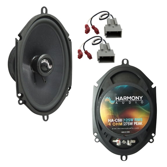 Fits Ford Mustang 1999-2004 Front Door Replacement Harmony HA-C68 Speakers New