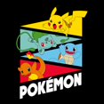 thumbnail image 2 of Boys Pokemon Colorful Starters Banners Lightweight Hoodie, 2 of 5