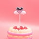 thumbnail image 4 of 20 piezas de alas de corazón para cupcakes, alas de ángel, selecciones para decoración de tartas (color al azar), 4 of 5
