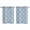 Blue White, variant on Curtains 63 Inch Length 2 Panels, Beige Moroccan Grommets Window Treatment Curtain, Morocco Geometric Quatrefoil Lattice Thermal Curtains Drapes for Living Room/Bathroom