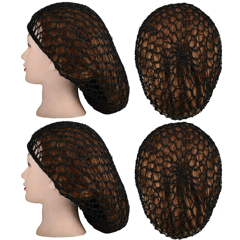 12Pcs(6bag) Hair Mesh Wig Cap Hair Nets Wig Liner Hairnet Snood Glueless  Dome Wig Cap Stretchable Elastic Hair Net