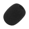 thumbnail image 3 of Microphone Éponge Couverture, Léger Revers Casque Microphone Couverture Mini Portable Respirant Noir pour Concert pour la Performance, 3 of 8