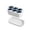 White2, variant on Single Pack Food-Grade Reusable Ice Molds with Tight Sealing Lids, Durable Freezer Trays to Craft Homemade Fruit sicles, Ice Bars and Handmade Creamy Desserts for Family Summer Snack Making, Green2