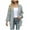 Gray, variant on Womens Fall Fashion Cardigan Sweaters Solid Knit Soft Long Sleeve Open Front Lightweight Knit Winter Cardigans Coat