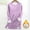 A195 Purple, variant on Xdegoge Womens Fleece Sweatshirts Pullover Warm Sherpa Lined Tops Long Sleeve Crewneck Thermal Winter Clothes