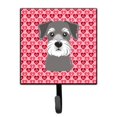 thumbnail image 1 of Schnauzer Porte-Laisse Ou Porte-Clés Cœurs, 1 of 1