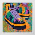 thumbnail image 2 of Stephen Chambers 26x26 White Modern Wood Framed Wall Art Titled - Air Jordan 32, 2 of 6