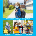thumbnail image 7 of MAGICARE Colorful Kids Masks Disposable - 3 Ply, Youth Ages 4-12 - Soft, Comfortable, Breathable Face Mask for Kids - 1 Box (50pcs), 7 of 7