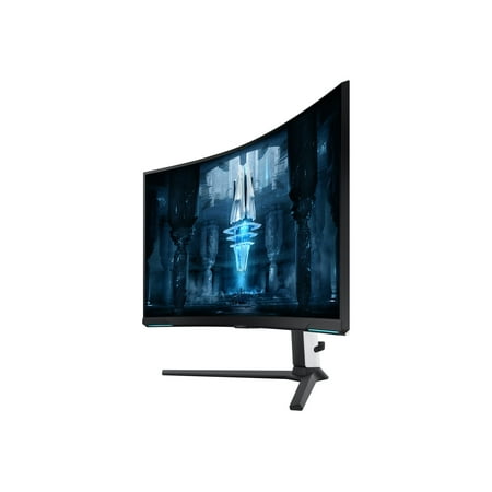 Samsung - Odyssey Neo G8 32" Curved 4K UHD FreeSync Premium Pro & G-Sync Compatible  240Hz 1ms Gaming Monitor - Black