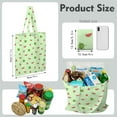 thumbnail image 2 of Sunshine Watermelon Canvas Tote Bag Summer Tropical Fruit Pattern Print Aesthetic Watermelon Lovers Cute Beach Summer Party Fresh Geometric Refresh Reusable Eco-Friendly Lightweight Shopping Tote, 2 of 6