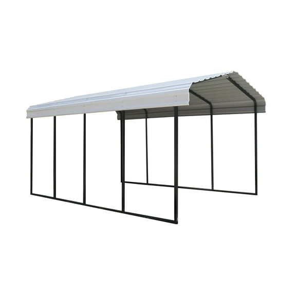 Arrow 20 x 12 x 9 ft Eggshell Carport