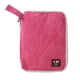 thumbnail image 2 of Bolsa de almacenamiento portátil para cable USB mini de viaje, auriculares y unidad flash Rosa roja, 2 of 7