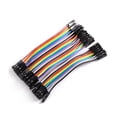 thumbnail image 4 of Cable de salto hembra Femaleto, Cables de cinta multicolores de 40 pines coloridos de 10 cm Línea de cable de salto Tecnología de vanguardia, 4 of 6