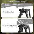 thumbnail image 5 of CVLIFE 6-9 Inches Bipod with Bipod Mount Adapter for M-Rail, 5 of 6