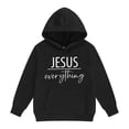 thumbnail image 3 of LRen Halloween Gift Girls Oversized Hoodies Pullover Sweatshirts,Kids Cute Long Sleeve Soft Lightweight Causal Hooded Fall Winter Back To Clothes, 3 of 5