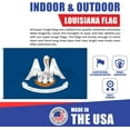 thumbnail image 3 of Louisiana flag 2ft x 3ft Nylon, 3 of 6