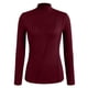 thumbnail image 4 of MHFRRA Camisetas Casuales para Uso Diario con Tela Cómoda y Diseño Elegante para Un Guardarropa Versátil. Vino, 4 of 4