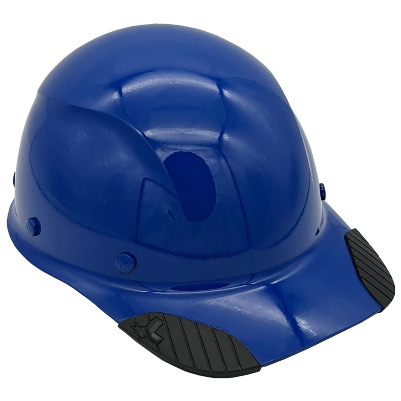 DAX Fiberglass Composite Hard Hat - Cap Style Royal Blue with Tote