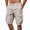AJ10_Beige, variant on Cargo Shorts for Men - Lightweight Elastic Waist Knee Length Bermuda Shorts with Pockets Summer Fishing Short Khaki 2XL