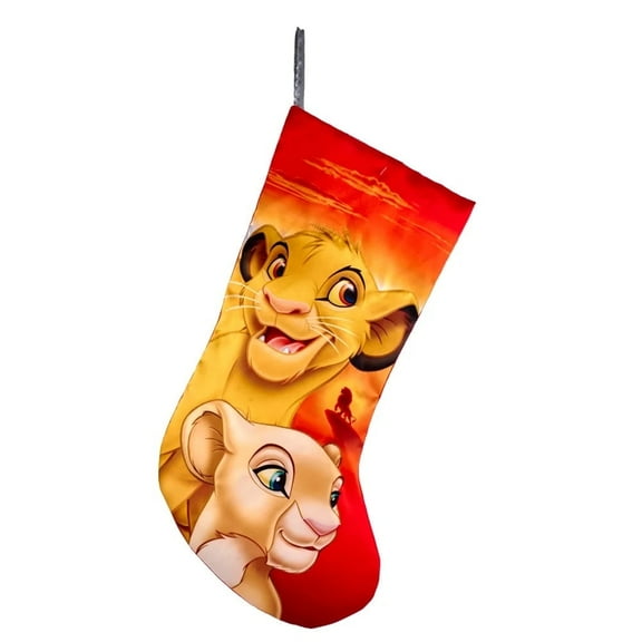 Kurt Adler The Lion King Simba & Nala Stocking Standard