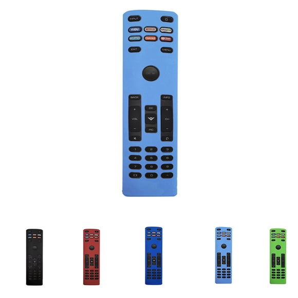 VONKY Adapté pour Télécommande VIZIO XRT136 Télévision Intelligente protection Anti-Chute et Antichoc Manchon en silicone, Anneau de Télécommande Lavable Anti-Perte