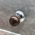 thumbnail image 4 of 2 Ganchos con Ventosa de Bola de Dopamina | Ganchos de Pared Extraíbles Sin Taladro | Perchas de Madera con Adhesivo Fuerte para Toallas, Abrigos y Batas | Ganchos Pequeños Inoxidables para Baño y Do, 4 of 6