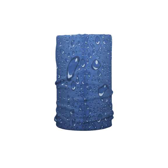 Motique Accessories Seamless Face Mask Bandanas for Outdoors, Festivals, Sports - Blue