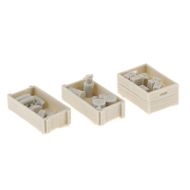 1/35 Modelo De Estuche Para Suministros De Alimentos Sin Para La De De Arena Hugo Escena militar construyendo comida