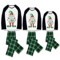 thumbnail image 2 of LuLiaMenton Family Christmas Pajamas, Red Plaid WE ARE FAMILY Matching Sleepwear, 7-8Y-Kid, 2 of 6
