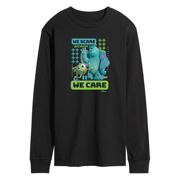 Monsters Inc. - We Scare Because We Care - Men's Long Sleeve T-Shirt