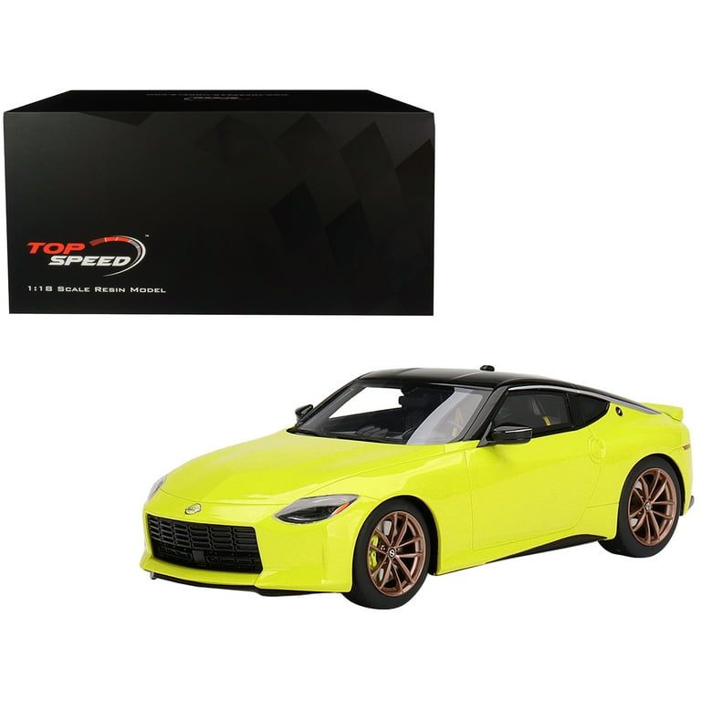 Nissan Fairlady Z Proto Spec Ikazuchi Yellow RHD 1:64 Mini GT MGT00414R