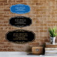 thumbnail image 3 of Signs ByLITA Victorian If You Want To Turn On Lights Command Good Morning Airbnb Durable ABS Plastic | Laser Engraved | Easy Installation | Elegant Design Sign (Brushed Gold) - Small, 3 of 6