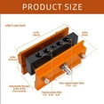 thumbnail image 3 of Centering Doweling Jig Kits Drill Guide Metric Standard Size Portable Drilling Guide Woodworking Hole Positioning, 3 of 9