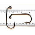 thumbnail image 1 of 25 32824 2X Strength High Carbon Steel Black 60 Nickel Degree Round Bend Jig Hooks sz 7/0, 1 of 2
