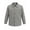 Gray, variant on PureChapter Boys Button Down Shirt Textured Long Sleeve Collared Shirt with Chest Pocket Sizes 7-15Y