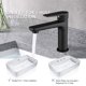 thumbnail image 4 of Grifo de baño cromado Grifo monomando de un orificio Grifo para lavabo de baño, 4 of 7