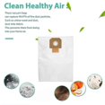 thumbnail image 2 of 10pcs Dust Bags Replacement For Bosch Gas 35 2607432037 Series Bags, 2 of 5